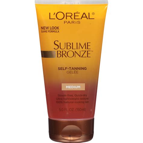 l'oreal self tanner sublime bronze.